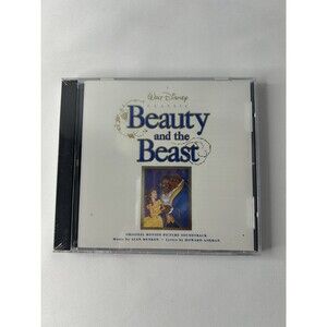 Disney Beauty and the Beast Original Motion Picture Soundtrack CD 1991 Authentic